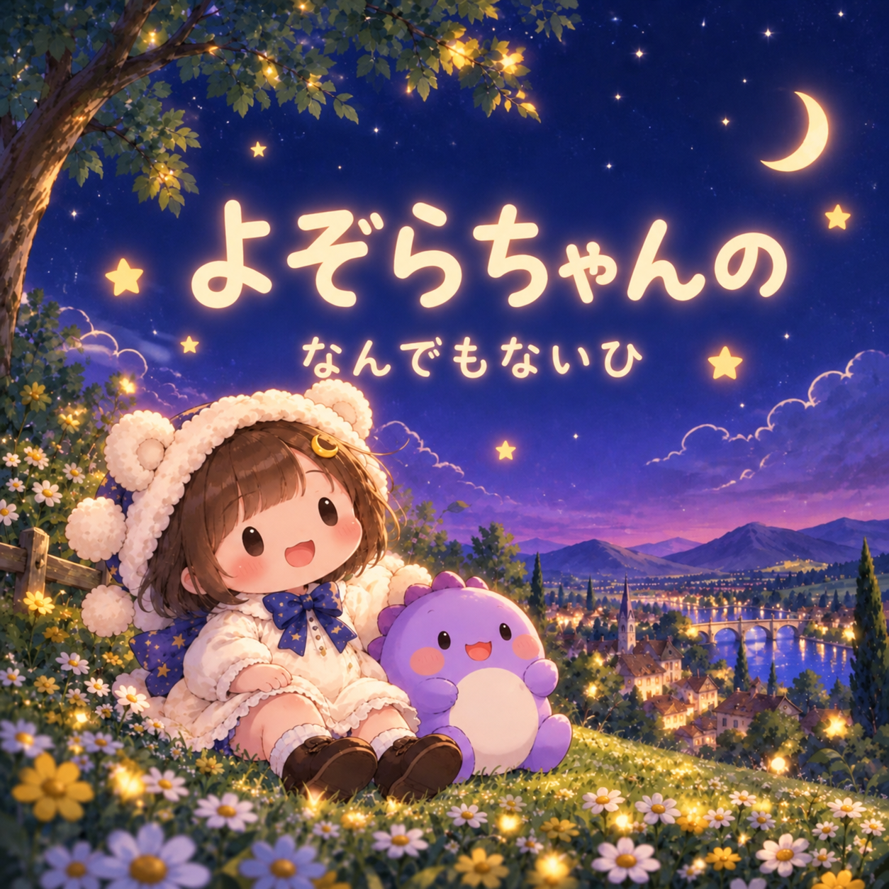 絵本 よぞらちゃんの なんでもないひ 表紙