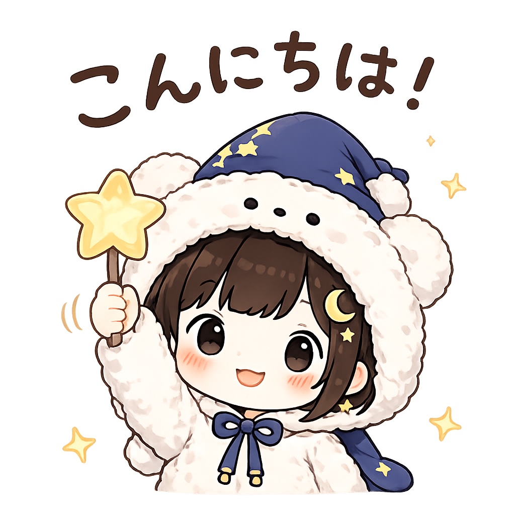 よぞらちゃんLINEスタンプ代表画像
